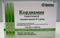 Кордиамин повышает или понижает давление при гипертонии и гипотонии